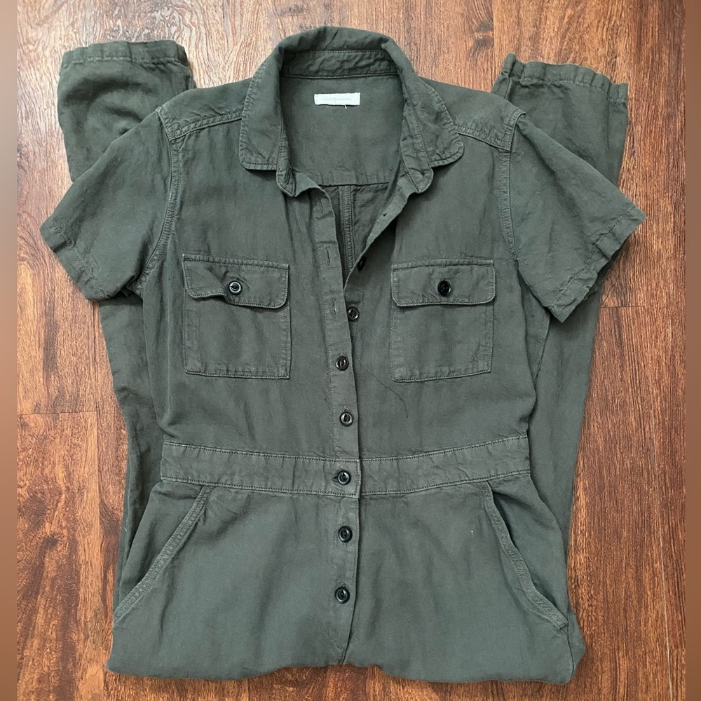 Outerknown Olive Green Jumpsuit